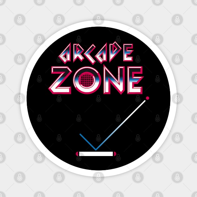 Arcade Zone Magnet by andrew_kelly_uk@yahoo.co.uk